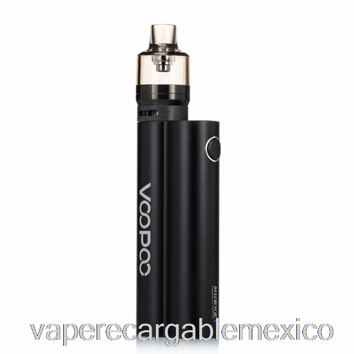 Vape Recargable Voopoo Mosquete 120w Kit De Inicio Negro